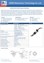 slip ring with PLA signal ACN22-30P-01EM CENO-1