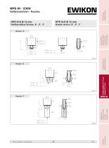 HPS III-S nozzles Ø 12 mm-13