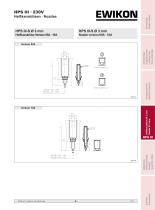 HPS III-S nozzles Ø 3 mm-9