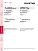 HPS III-S nozzles Ø 4.5 mm-12