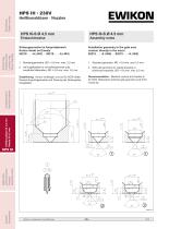 HPS III-S nozzles Ø 4.5 mm-16