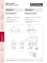 HPS III-S nozzles Ø 6 mm-14
