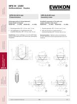HPS III-S nozzles Ø 6 mm-16