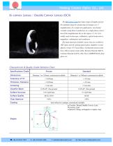 CreatorOptics Bi-convex Lens, Double-convex Lens, Custom - 1