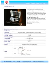 CreatorOptics custom Cylindrical Lenses, BK7, UV Fused Silica-1