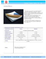 CreatorOptics custom optical concave mirrors, BK7, sapphire, fused silica-1