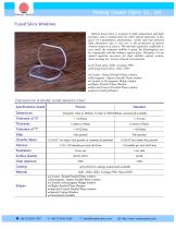 CreatorOptics Fused Silica Windows, UV, Corning 7980, JGS1-1