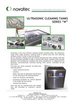 Standard Ultrasonic Cleaning Tanks Series "W" - 1