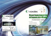 Ultrasonic cleaning machine - PLURITANK - NOVATEC srl - Surface Finishing  Technology - immersion / automatic / process