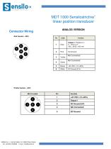 MDT 1000 Sensilostrictive® linear position transducer - 5