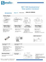 MDT 1000 Sensilostrictive® linear position transducer - 7