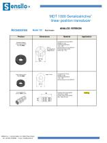 MDT 1000 Sensilostrictive® linear position transducer - 8