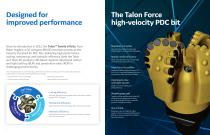 Talon™ Force high-velocity PDC drill bits - 2