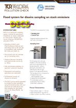 Fixed system for dioxins sampling on stack emissions