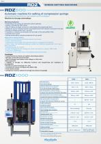 RDZ SPRING SETTING MACHINES - 1