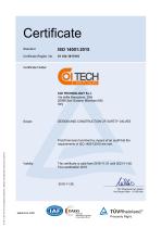 Certification ISO 14001:2015 - 1