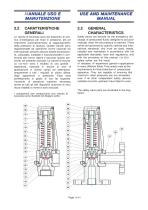 Maintenance and instruction manual - 10