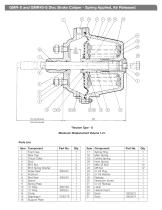 DB4603 GMR-S and GMR40-S Disc Brake Caliper - Spring Applied, Air Released-2