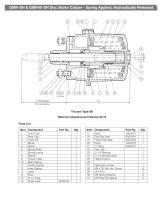 DB4605 GMR-SH & GMR40-SH Disc Brake Caliper - Spring Applied, Hydraulically Released-2