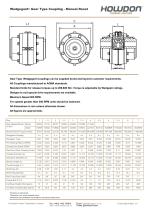 Wedgegard® GEAR Type Coupling (in-lb)-1