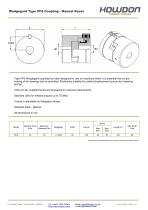 Wedgegard® PFS Coupling (ft-lb)-1