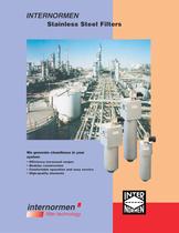Overview line of stainless steel filters - 1