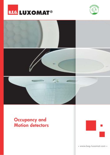 Occupancy and Motion detectors