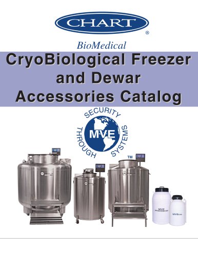 Chart Biomedical Freezer and Dewar Accessories Catalogue