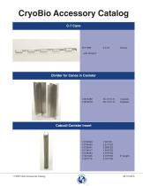 Chart Biomedical Freezer and Dewar Accessories Catalogue - 11