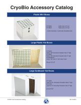 Chart Biomedical Freezer and Dewar Accessories Catalogue - 12