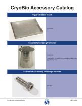 Chart Biomedical Freezer and Dewar Accessories Catalogue - 6