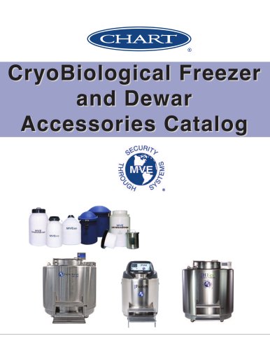 CryoBiological Freezer and Dewar Accessories Catalog