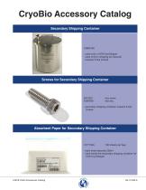 CryoBiological Freezer and Dewar Accessories Catalog - 6