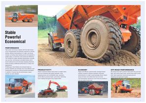 AH-D series - Articulated Dump Trucks-2