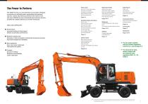 とち Hitachi ZX190W-6 excavator specs & dimensions (2017 - 2021