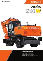 和利 ZX210W-3 - HITACHI Construction Machinery - PDF Catalogs