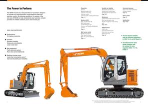 製作資料 ZX75US-3 - HITACHI Construction Machinery - PDF Catalogs