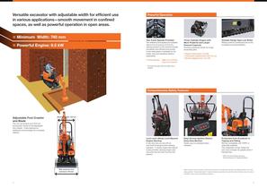 ZX8 Hydraulic excavator - HITACHI Construction Machinery ZX8 Hydraulic excavator - HITACHI Construction Machinery