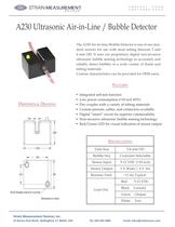 A230 Bubble Detector / Air In Line Sensor