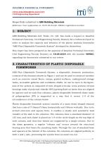 TECHNICAL REPORT OF PLASTIC DISPOSABLE FORMWORKS - 2