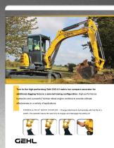 Compact Excavator full line - 10