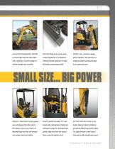 Compact Excavator full line - 5