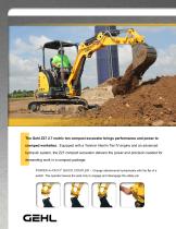 Compact Excavator full line - 6