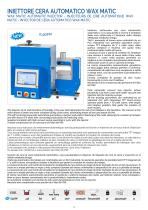 WAX MATIC AUTOMATIC INJECTOR - INJECTEURS DE CIRE AUTOMATIQUE WAX