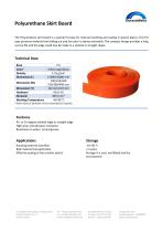 Polyurethane Skirt Board