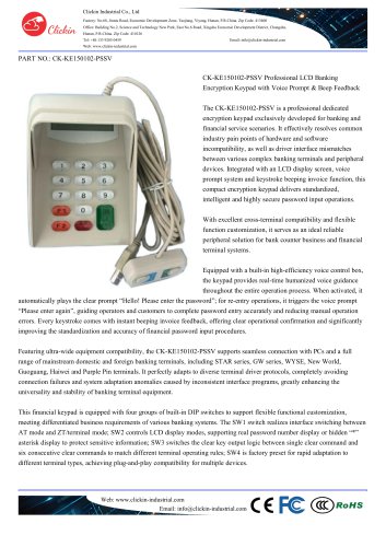Waterproof 12 keys industrial durable polymer keypad