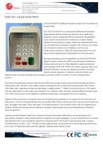 Waterproof 12 keys industrial durable polymer keypad-1