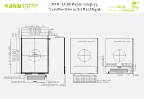 10.0'' LCM Paper Display, Transflective with Backlight (P1022) - Datasheet (EN)-3