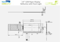 2.9'' LCM Paper Display, Reflective with Front Light (G0208) - Datasheet (EN)-3