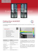 Folding door AL603EEF